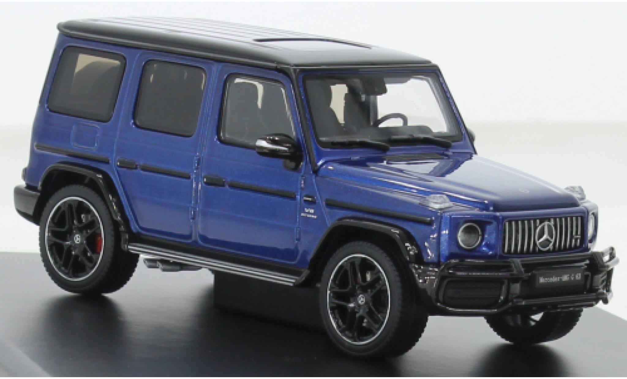 Mercedes Classe G 1/43 Almost Real AMG G63 metallic blauw 2019 modelauto