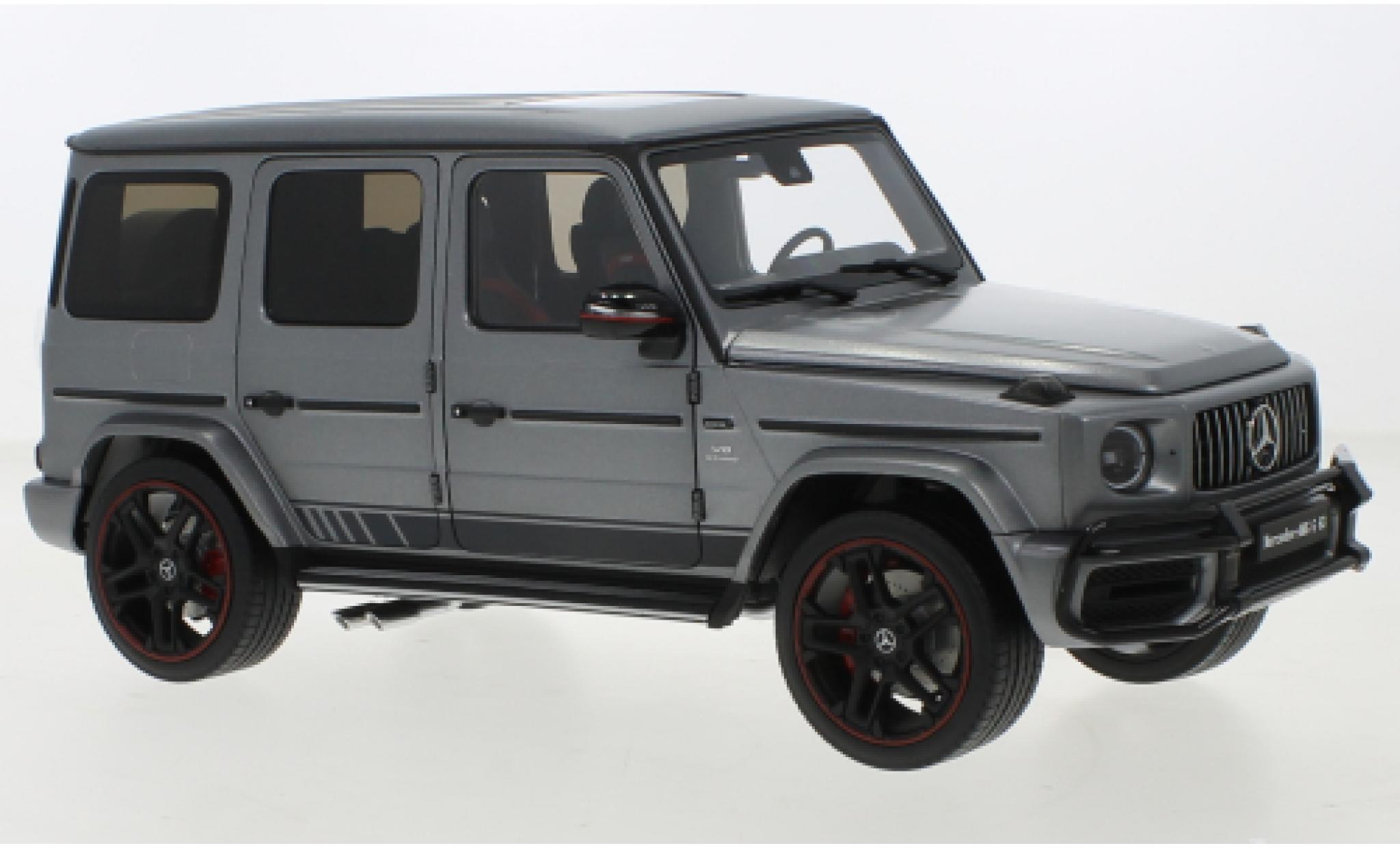 Mercedes Classe G 1/18 Almost Real AMG G63 (W463) grijs mat 2019 modelauto