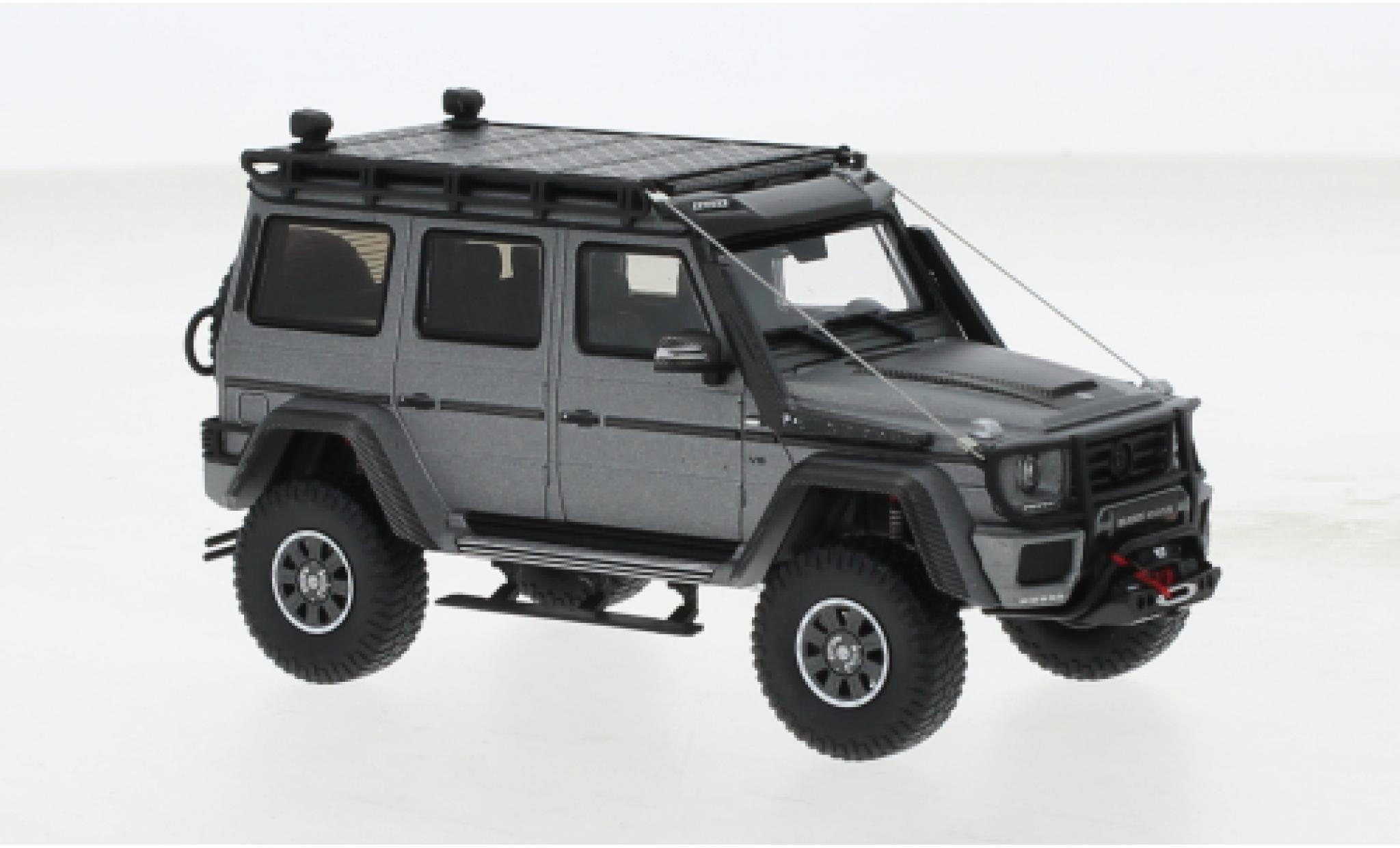 Mercedes Classe S 1/43 Almost Real Brabus 550 Adventure G-Class 4x4 matt-grijs 2017 modelauto