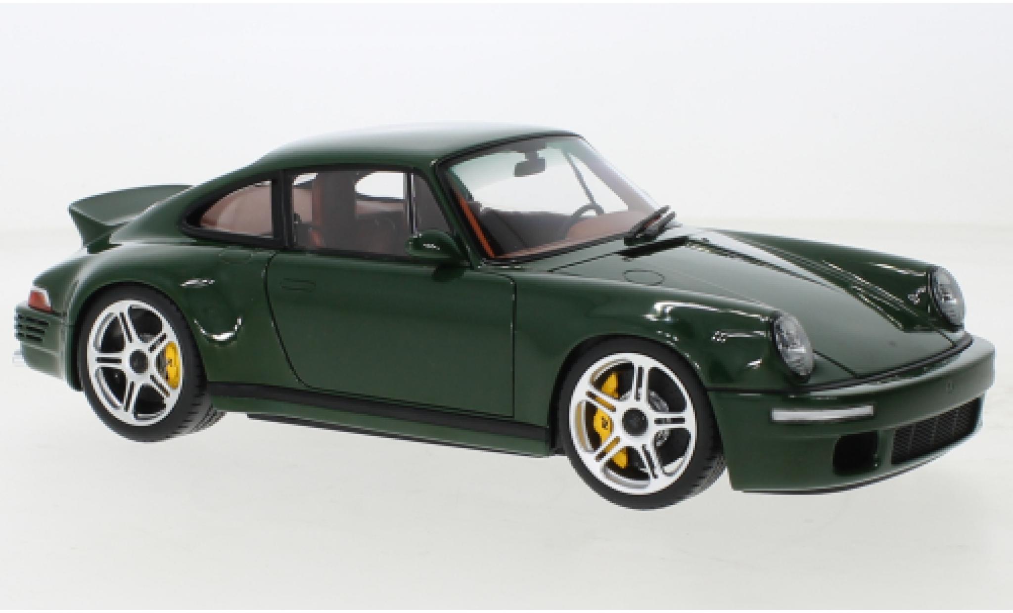 Porsche 991 R 1/18 Almost Real 911 UF SC groen fonc&eacute; 2018 modelauto