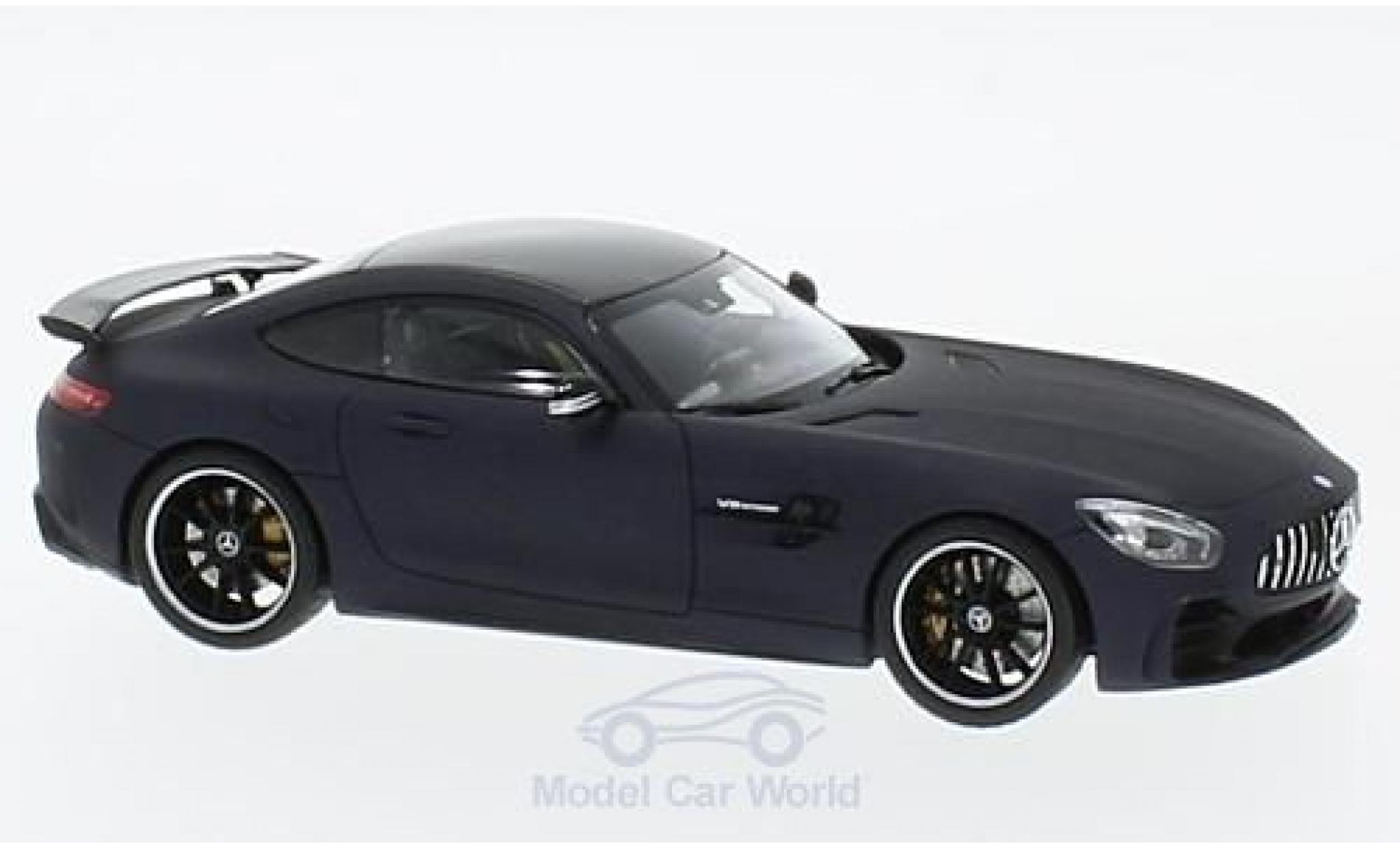 Mercedes AMG GT 1/43 Almost Real R matt-blauw 2017 modelauto
