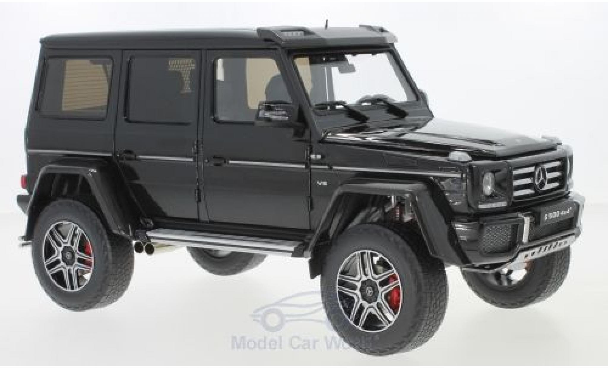Mercedes Classe G 1/18 Almost Real G500 4x4 zwart modelauto