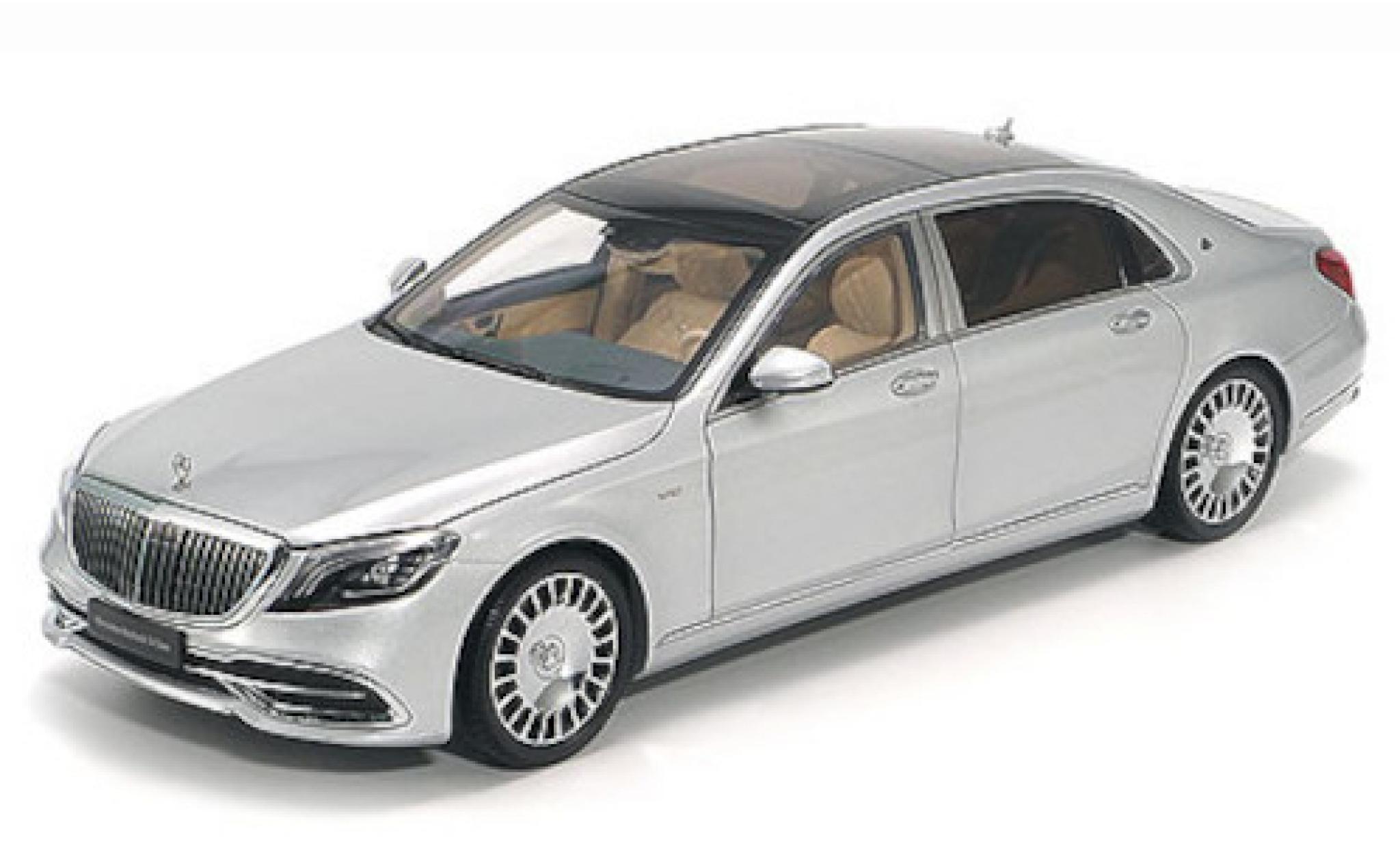 Mercedes CLA 1/43 Almost Real Maybach Classe S grijs 2019 modelauto