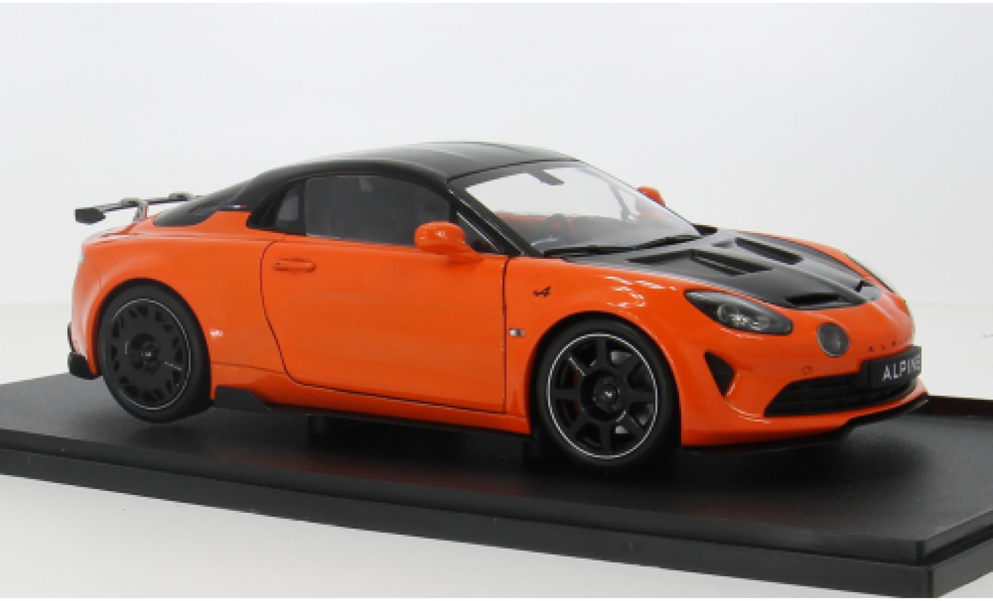 Alpine A110 1/18 Solido Radicale oranje/zwart 1:18 modelauto