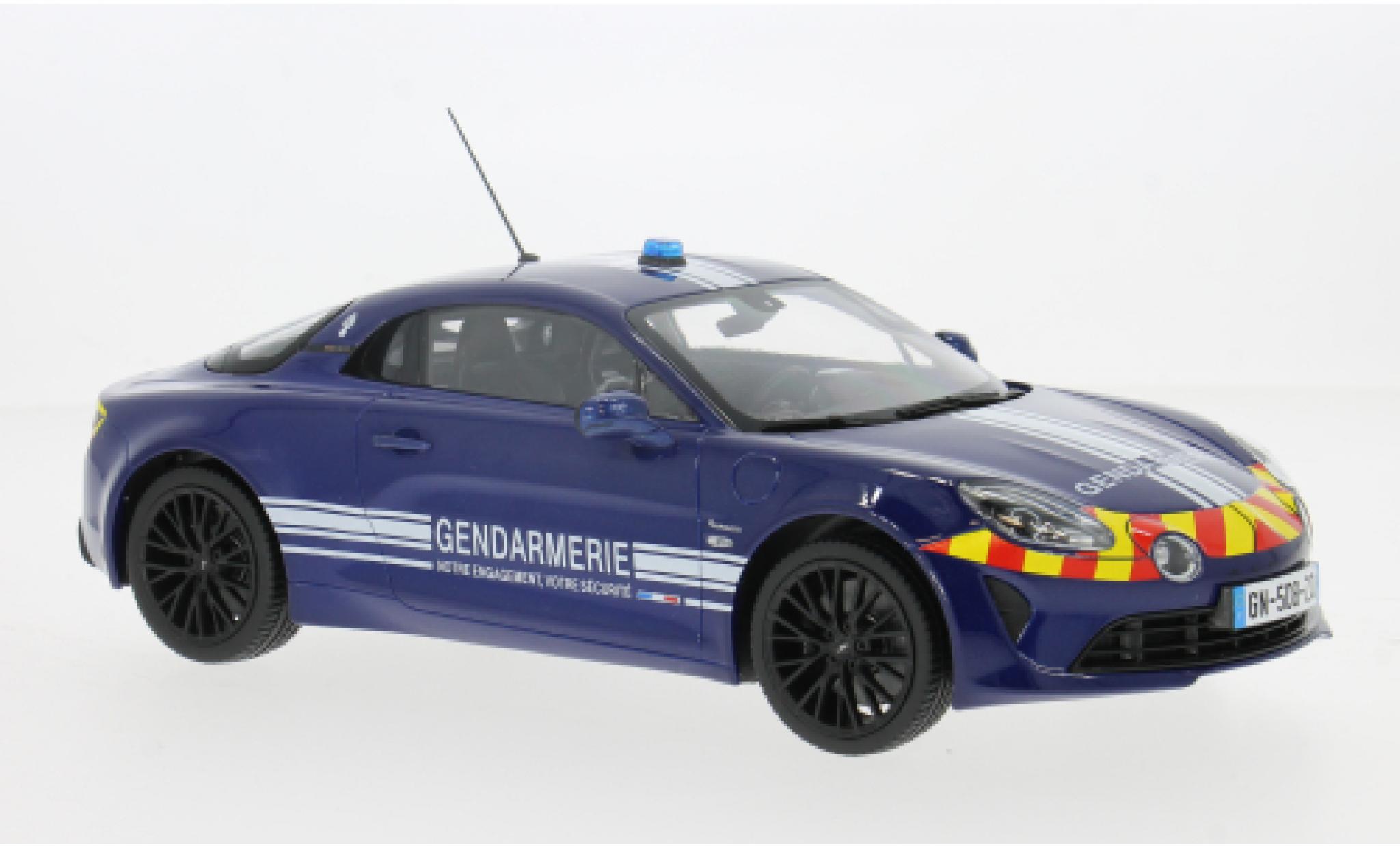 Alpine A110 1/18 Norev S Gendarmer 1:18 modelauto