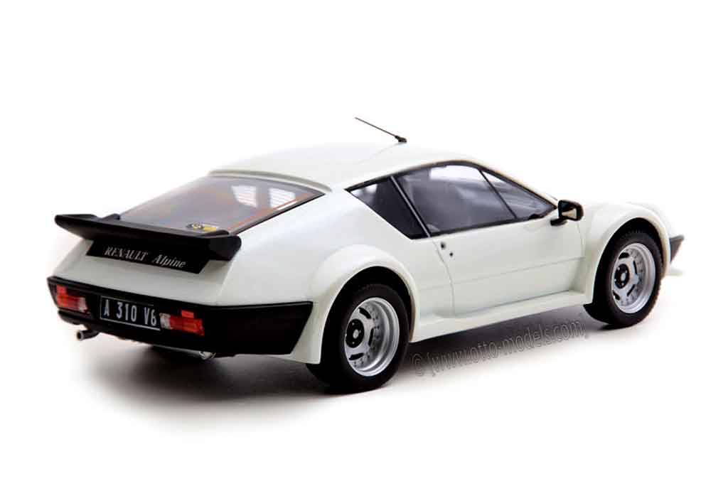 Alpine A310 Pack GT 1/18 Ottomobile Pack GT grijs modelauto