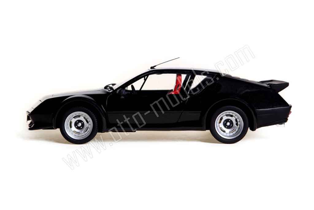 Alpine A310 gt Pack boulogne zwart 1983 1/18 Ottomobile