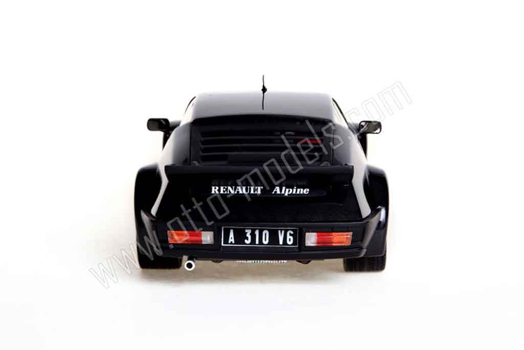 Alpine A310 gt Pack boulogne zwart 1983 1/18 Ottomobile