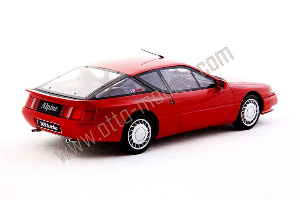 Alpine GTA mille miles rood 1989 1/18 Ottomobile
