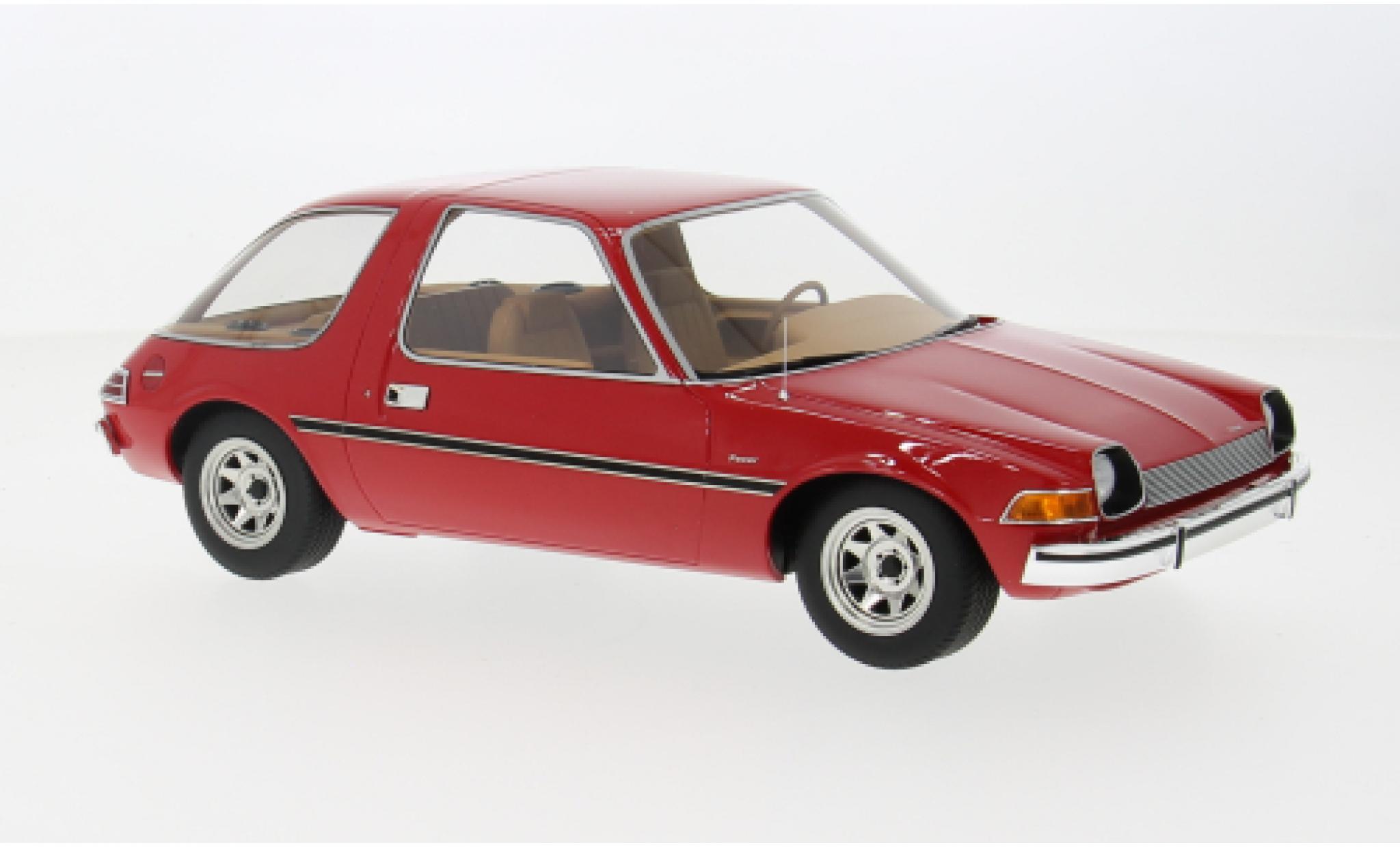 AMC Pacer 1/18 Lucky Step Models rood 1:18 modelauto