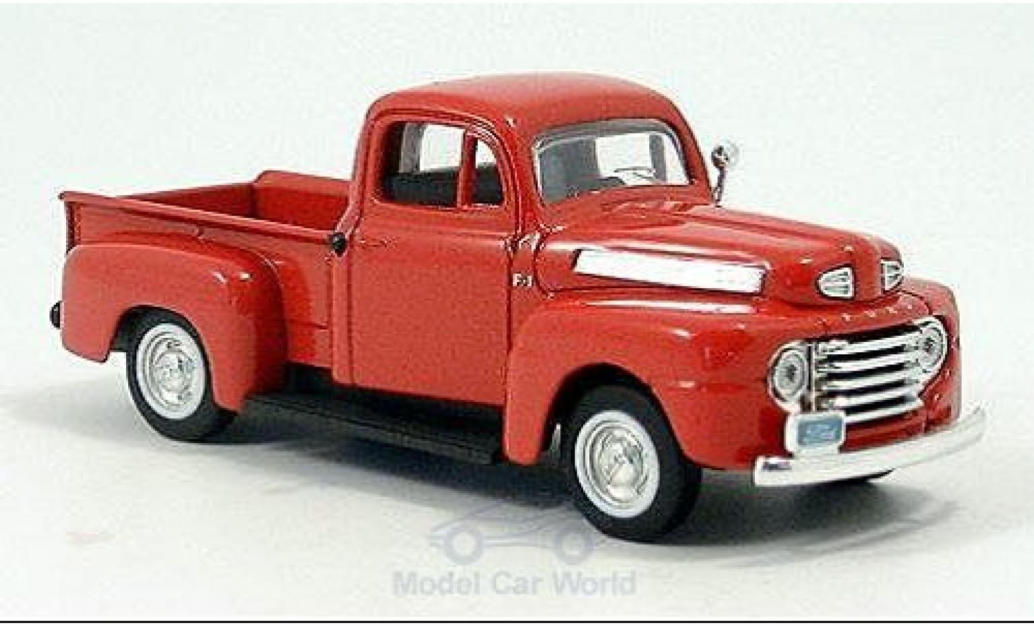 Ford F-1 1/43 Yat Ming Pick Up rood 1948 modelauto