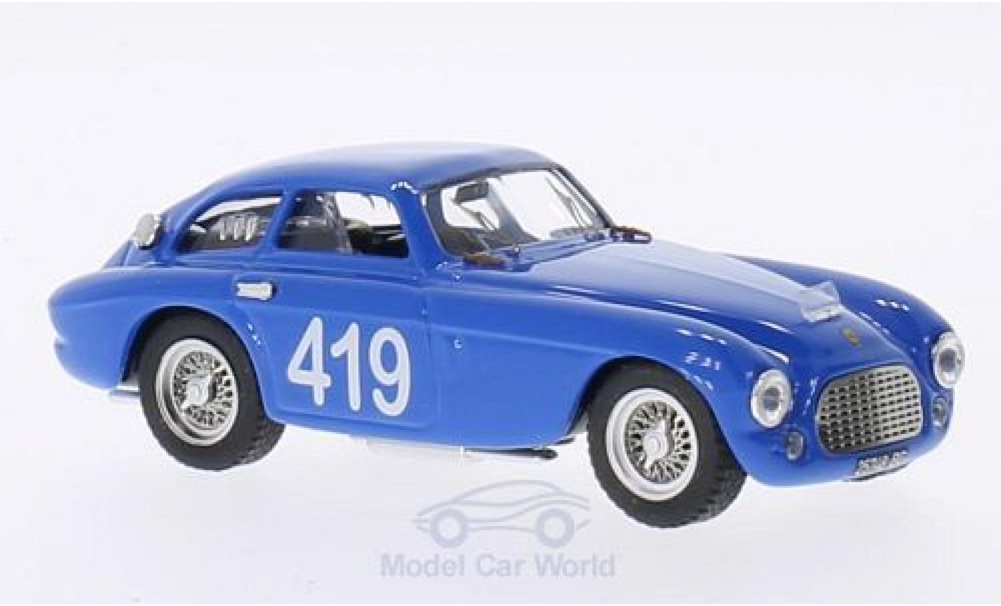 Ferrari 166 1953 1/43 Art Model MM Coupe No.419 Targa Florio 1953 G.Musitelli/F.Musitelli modelauto