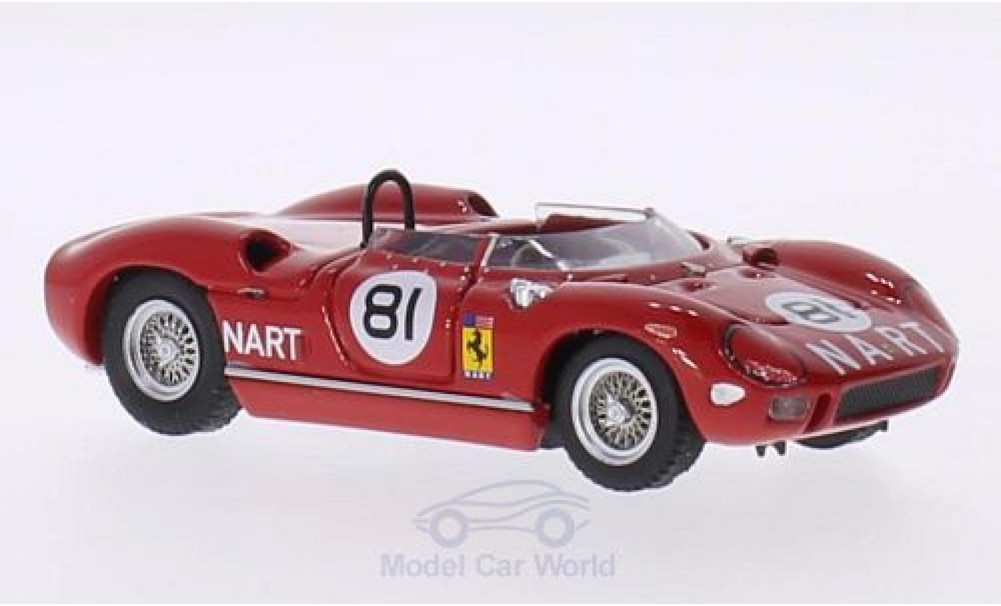 Ferrari 275 1/43 Art Model P RHD No.81 N.A.R.T. Bridgehampton 1964 P.Rodriguez modelauto
