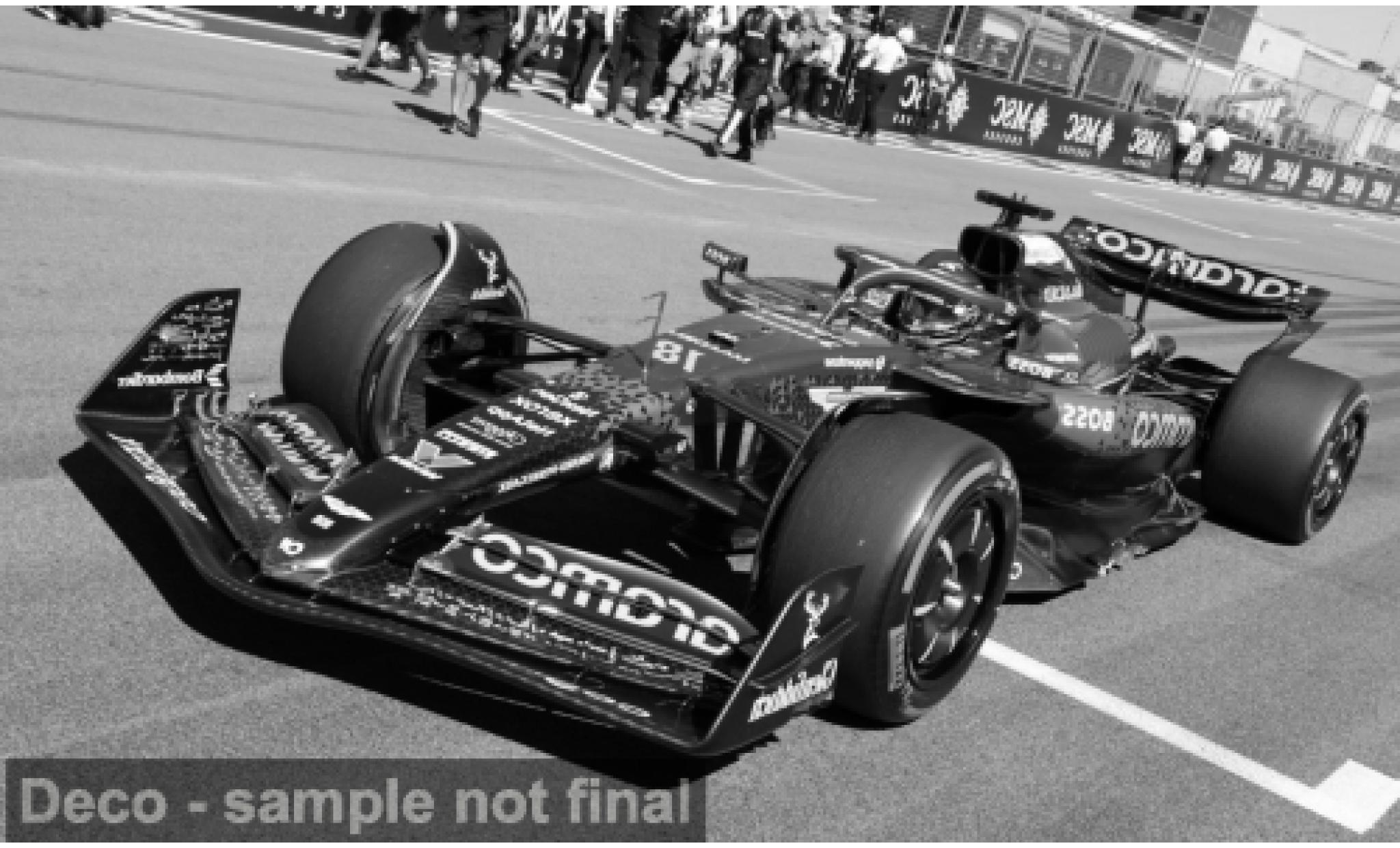 Aston Martin AMR2 1/43 Minichamps 5 Formel 1 GP USA 2025 Aramco F1 Team #18 L.Stroll 1:43 modelauto