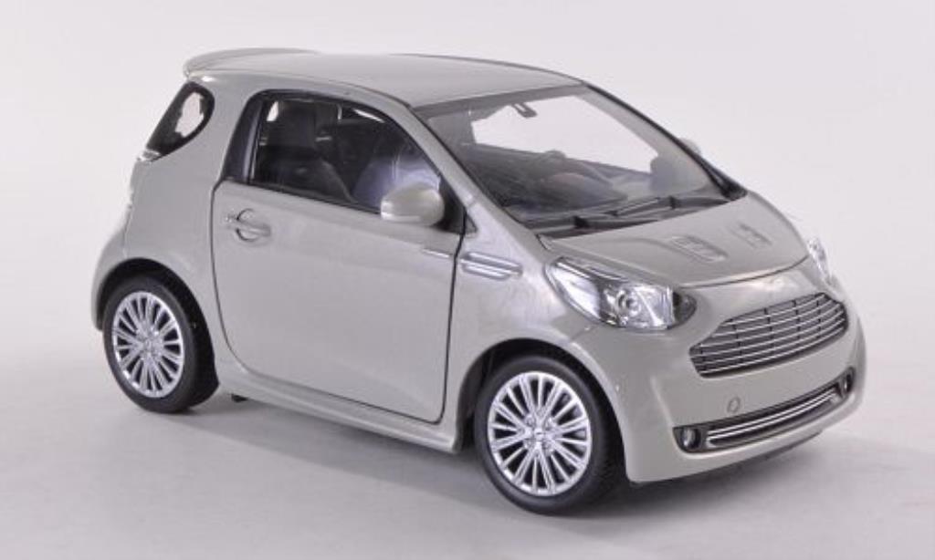 Aston Martin Cygnet 1/24 Welly grijs modelauto