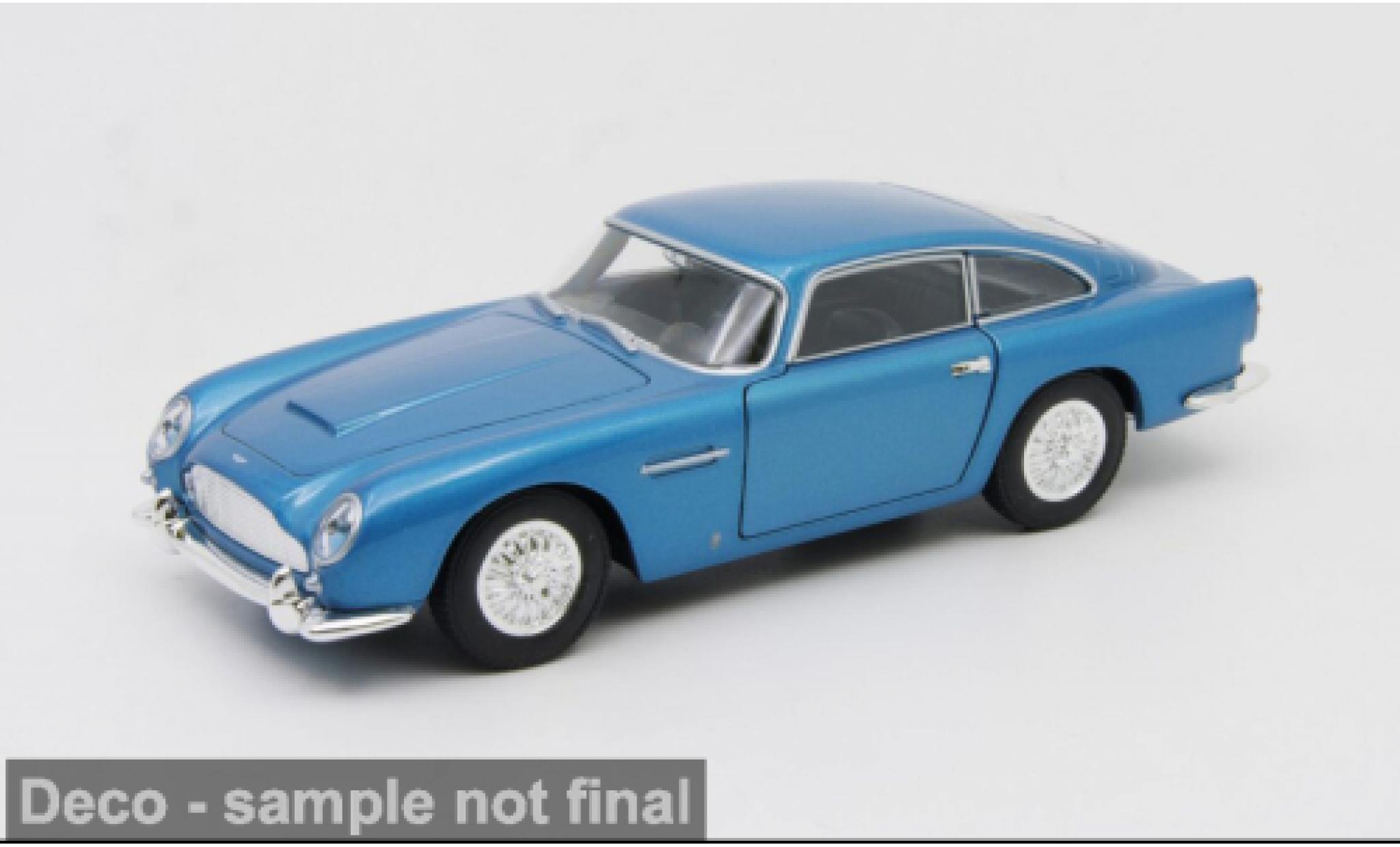 Aston Martin DB5 1/24 Welly blauw 1964 1:24 modelauto