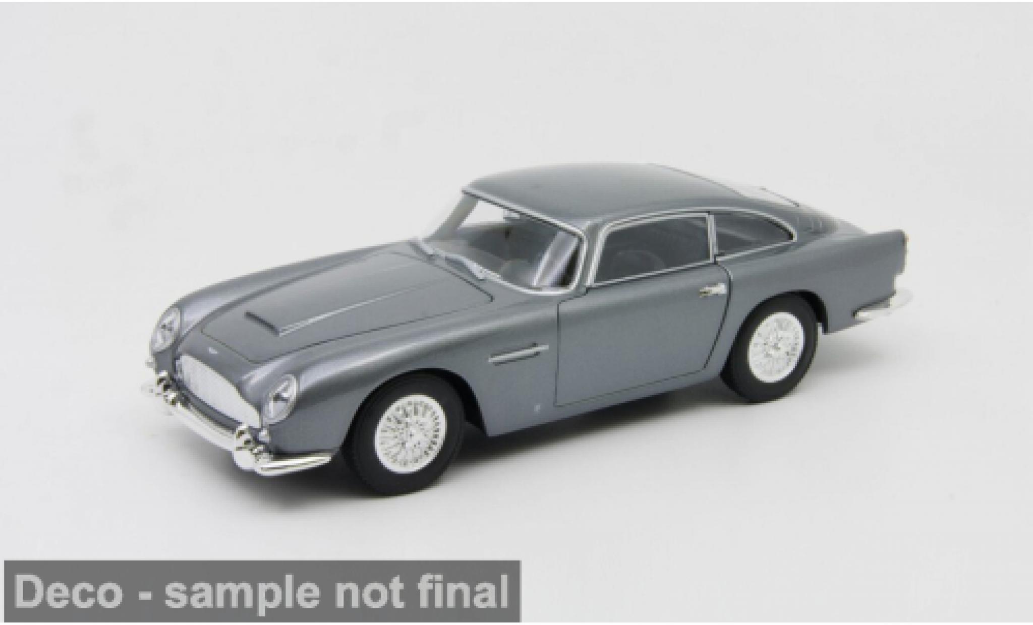 Aston Martin DB5 1/24 Welly grijs 1964 1:24 modelauto