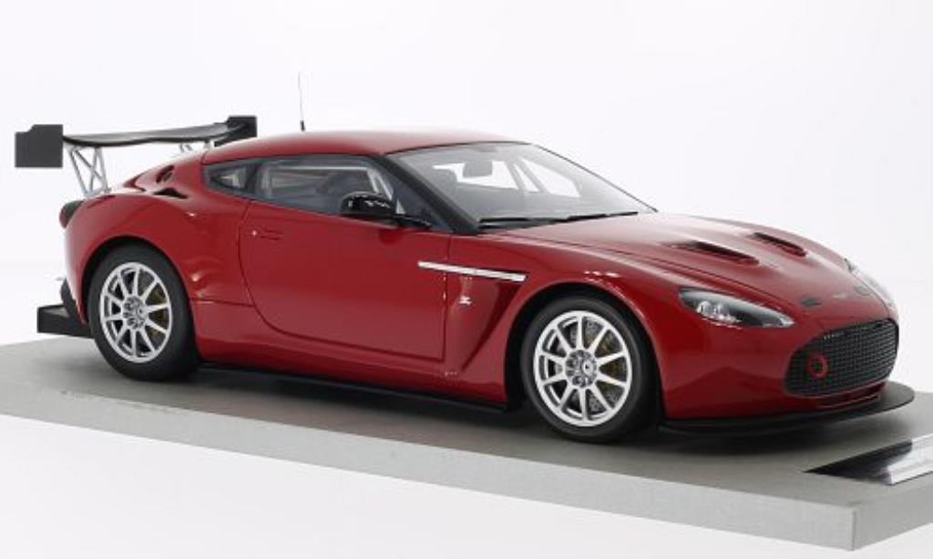 Aston Martin V12 Zagato 1/18 Tecnomodel Zagato Test Version rood 2011 modelauto