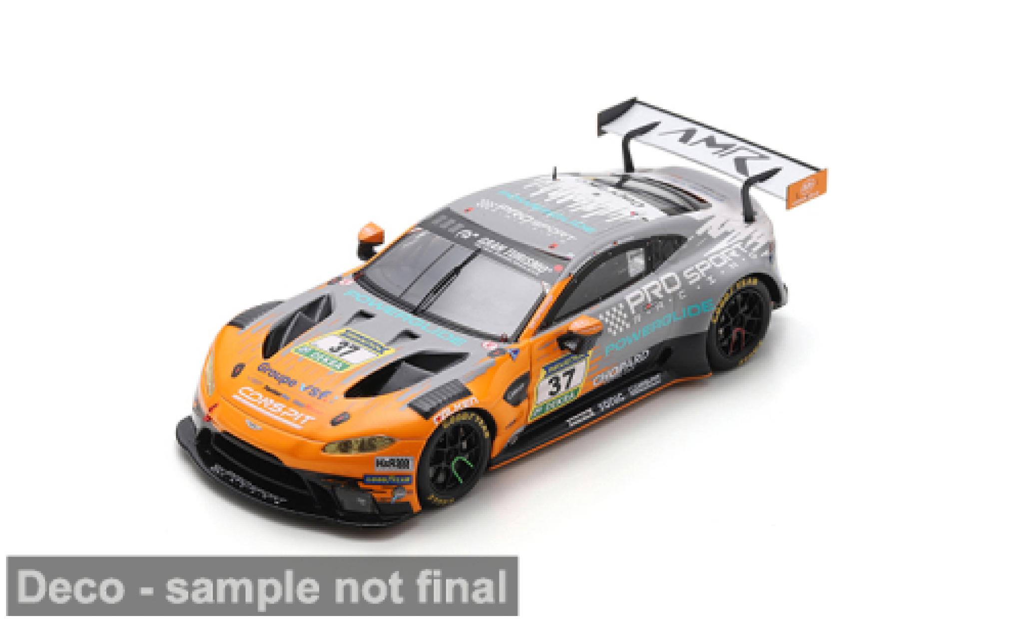 Aston Martin Vantage 1/43 Spark AMR GT3 24h N&uuml;rburgring 2025 PROsport Racing #37 S.Palette/M.B&ouml;ckmann 1:43 modelauto