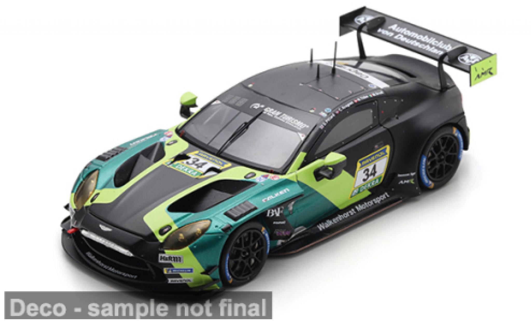 Aston Martin Vantage 1/43 Spark AMR GT3 EVO 24h N&uuml;rburgring 2025 Walkenhorst Motorsport #34 C.Krognes/D.Pittard 1:43 modelauto