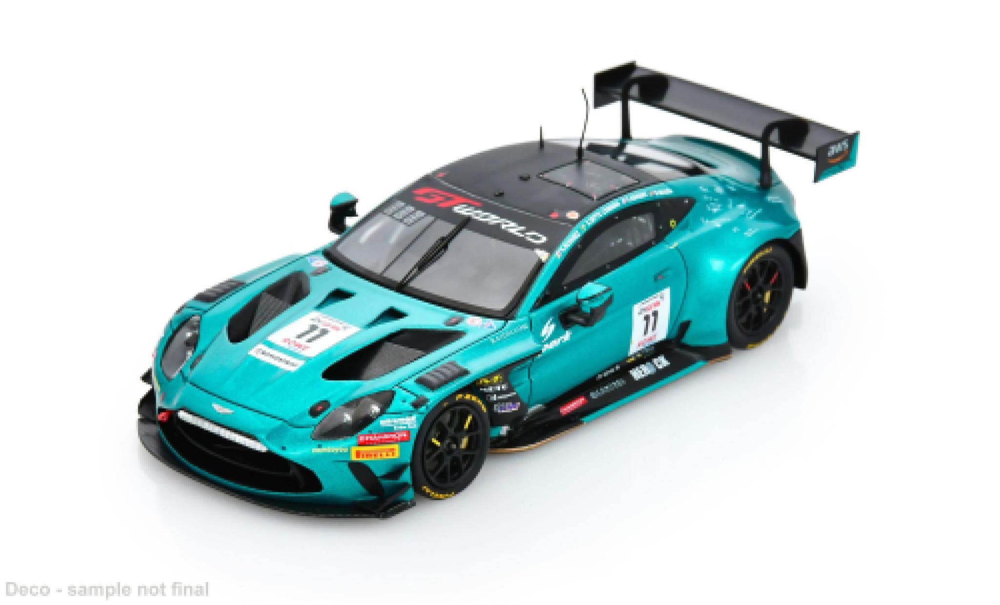 Aston Martin Vantage 1/43 Spark AMR GT3 EVO 24h Spa 2025 comtoyou Racing #11 F.Jousset/B.Sousa 1:43 modelauto