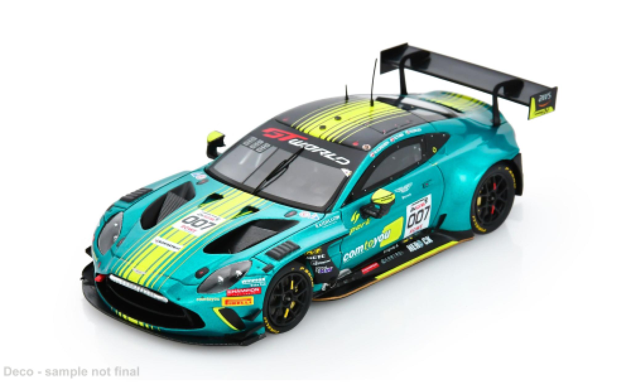 Aston Martin Vantage 1/43 Spark AMR GT3 EVO 24h Spa 2025 comtoyou Racing #7 M.Drudi/N.Thiim 1:43 modelauto