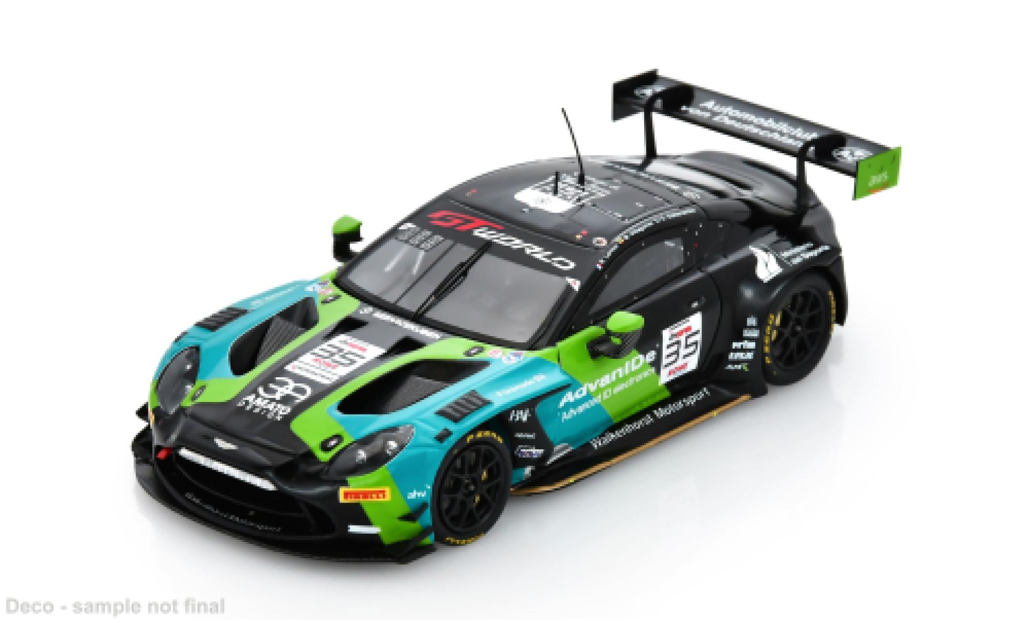 Aston Martin Vantage 1/43 Spark AMR GT3 EVO 24h Spa 2025 Walkenhorst Motorsport #35 R.Leroux/O.S&ouml;derstr&ouml;m 1:43 modelauto