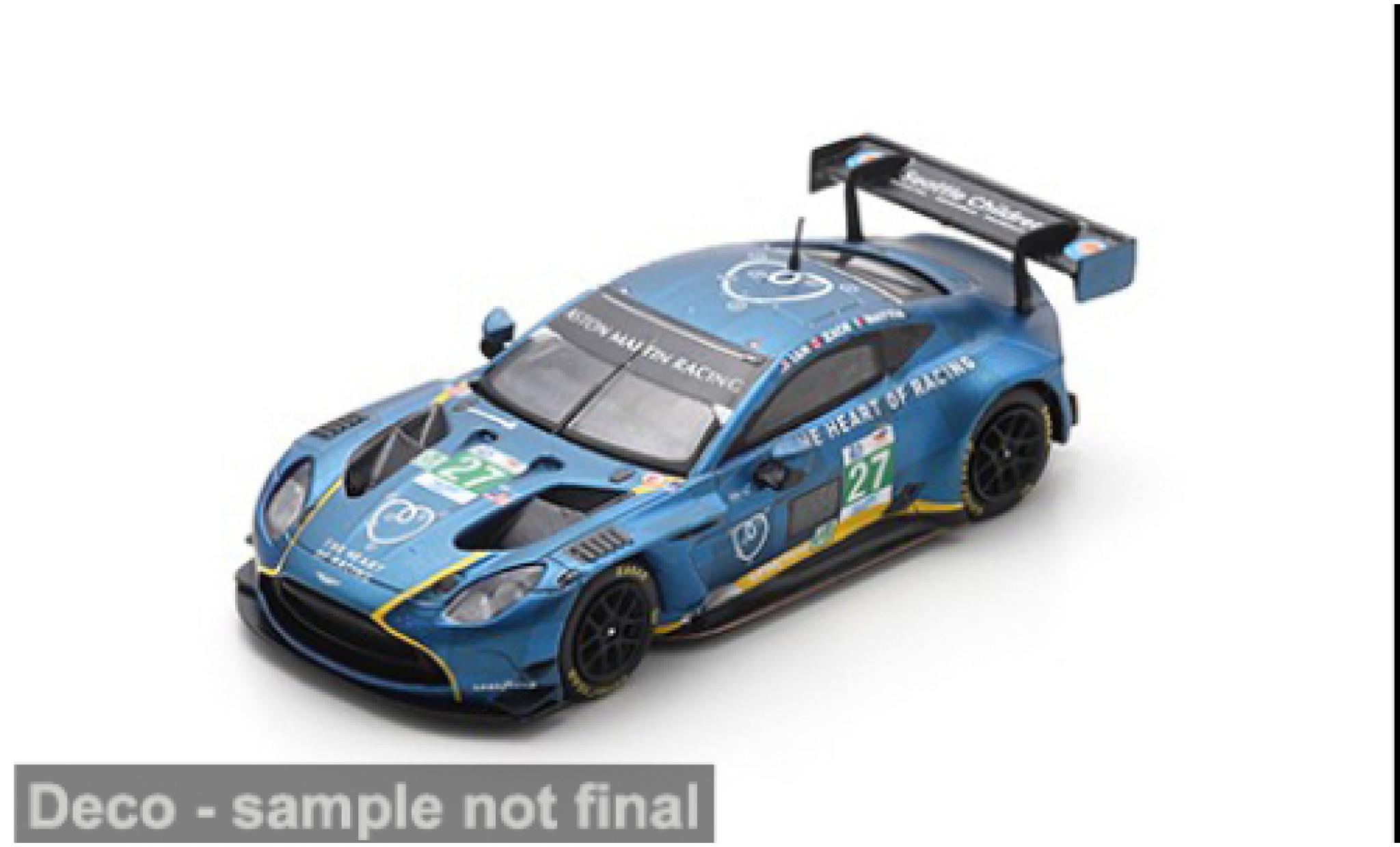 Aston Martin Vantage 1/64 Spark AMR LMGT3 24h Le Mans 2025 #27 I.James/M.Drudi 1:64 modelauto