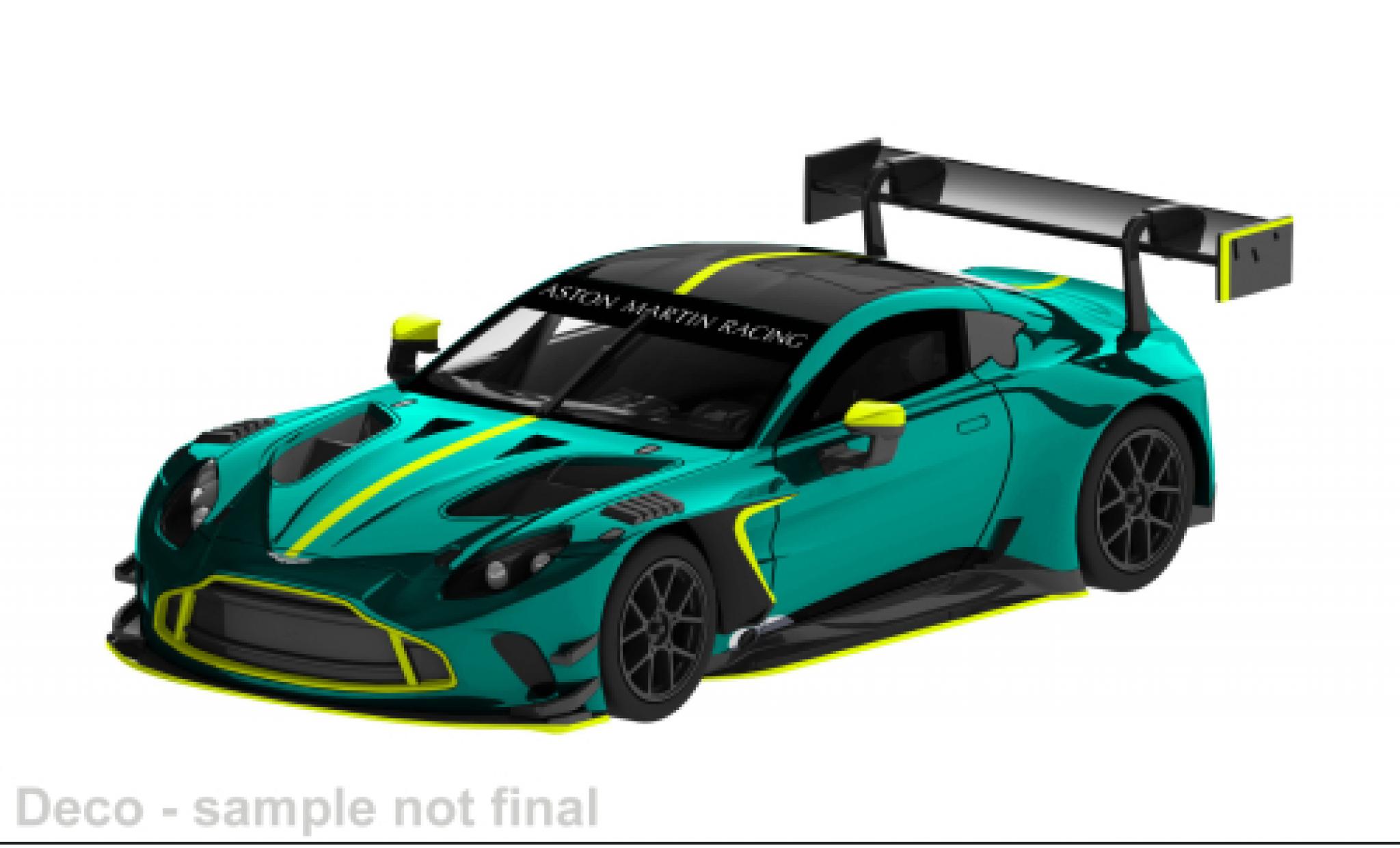 Aston Martin Vantage 1/24 Motormax GT3 groen/zwart 2024 1:24 modelauto