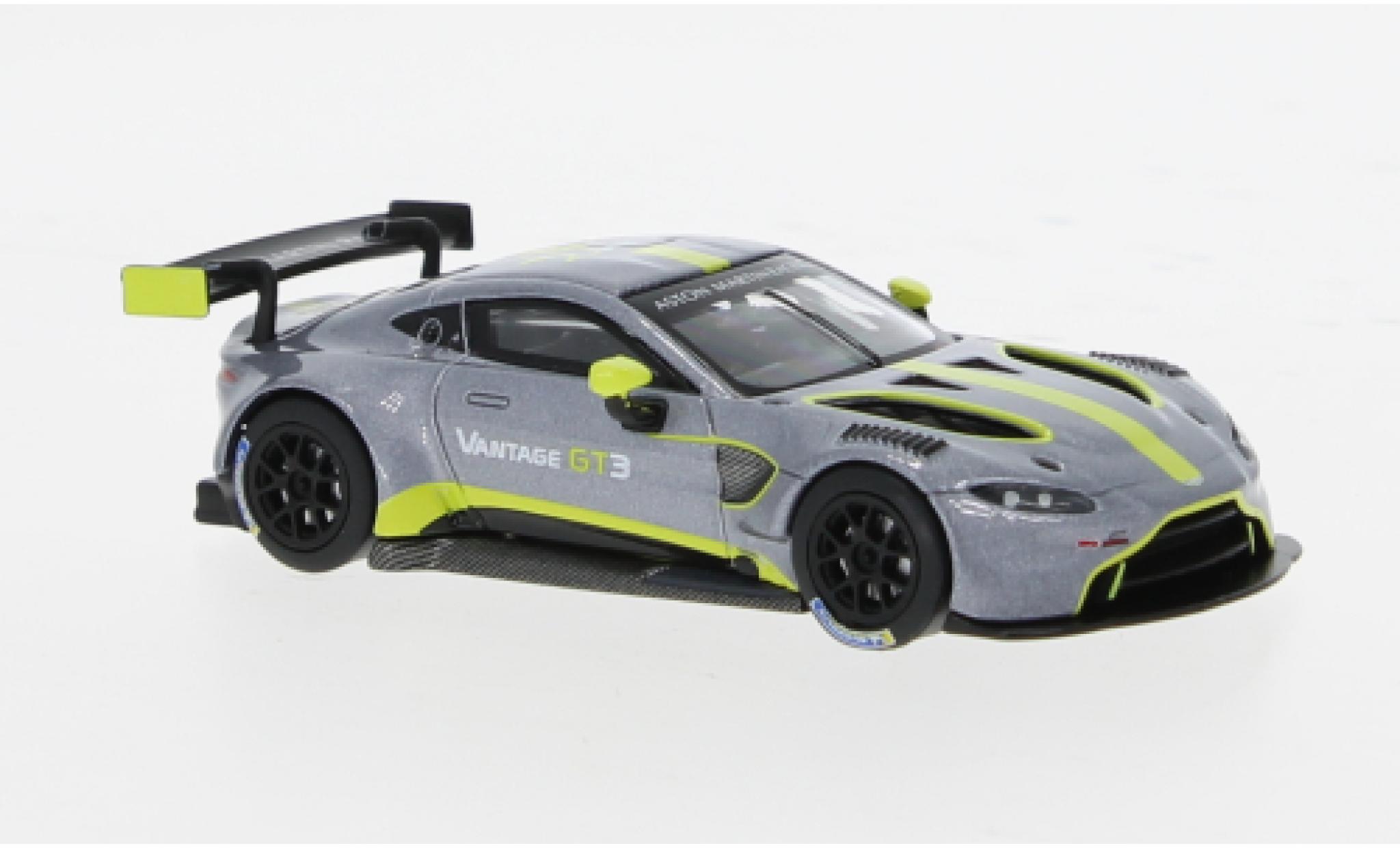 Aston Martin Vantage 1/64 Pop Race GT3 grijs 1:64 modelauto