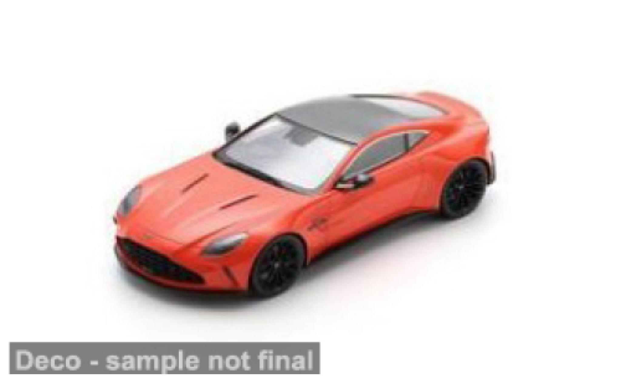 Aston Martin Vantage 1/18 Spark rood 2025 1:18 modelauto