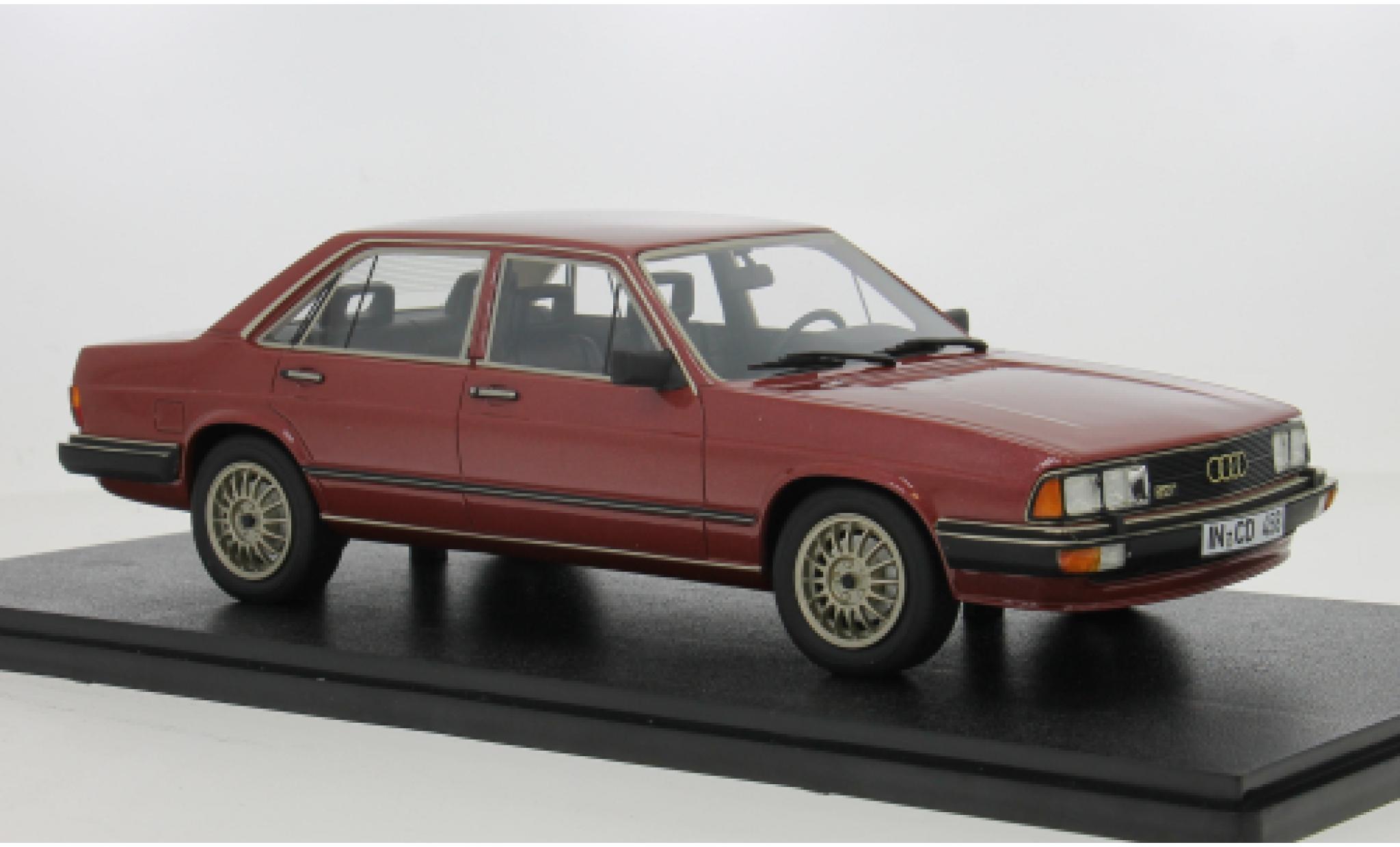 Audi 200 1/18 Cult Scale Models 5T (Typ 43) rood 1980 1:18 modelauto