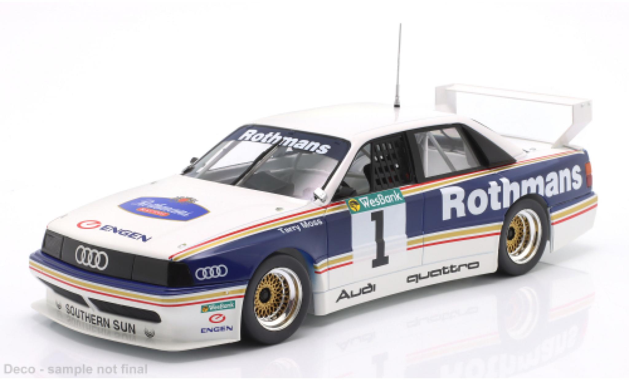 Audi 200 quattro 1/18 Werk83 1992 #1 T.Moss 1:18 modelauto