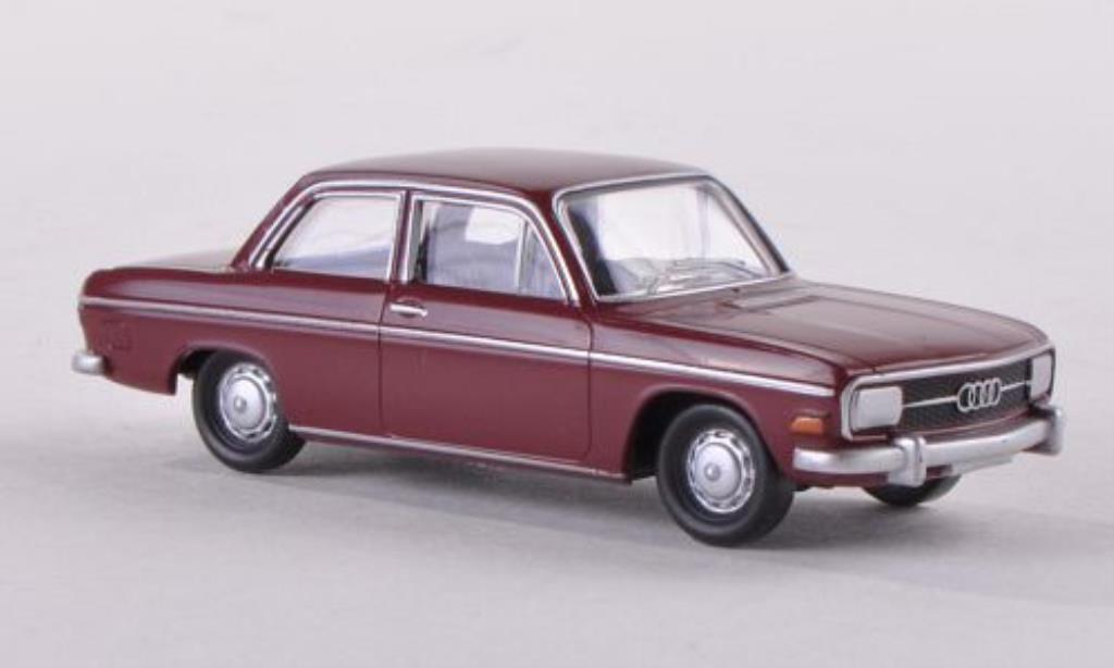 Audi 60 1/87 Herpa L rood modelauto
