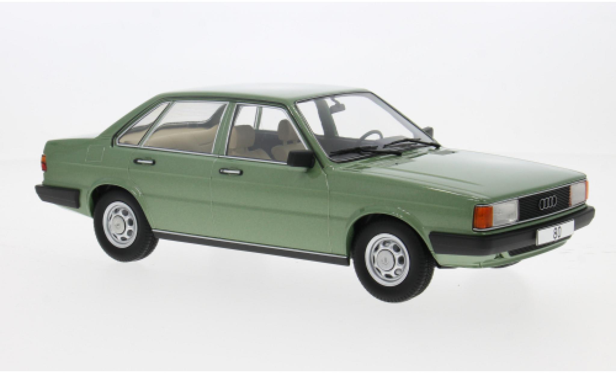 Audi 80 1/18 MCG (B2) groen 1978 1:18 modelauto