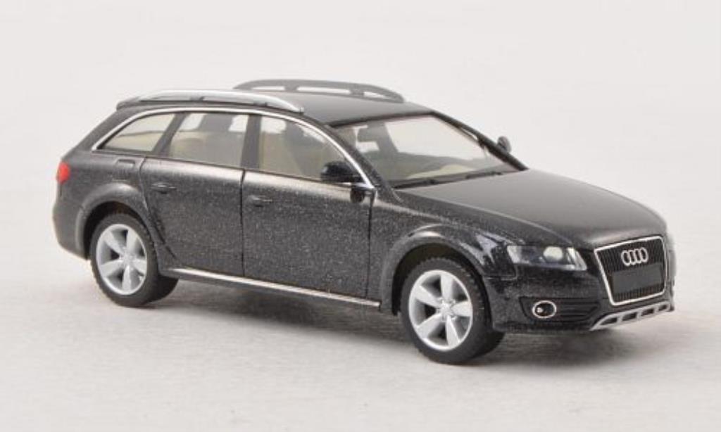 Audi A4 Avant 1/87 Herpa Avant Allroad grijs modelauto
