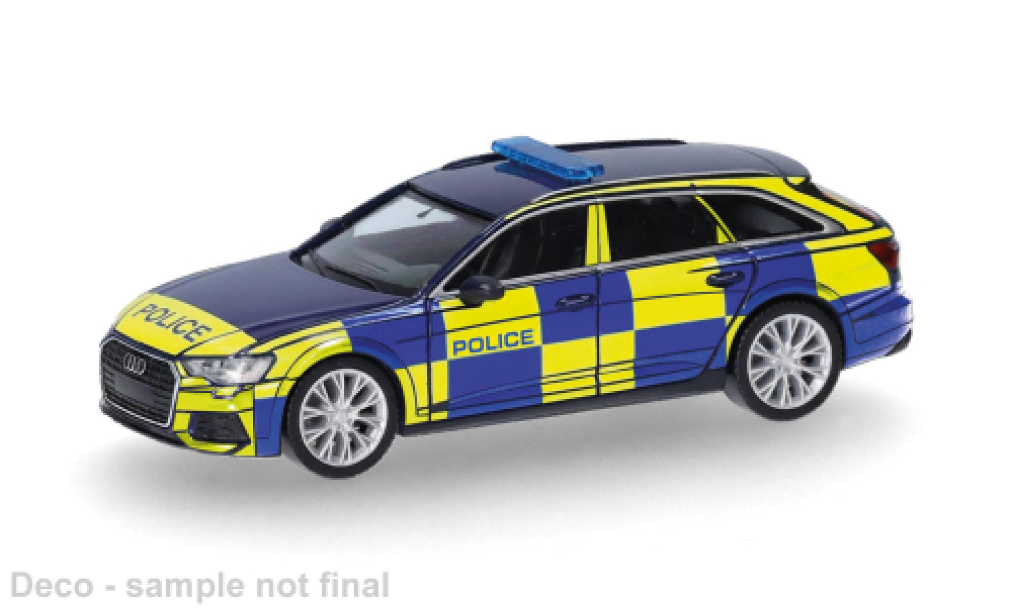 Audi A6 1/87 Herpa Avant West Midlands Politie (GB) 1:87 modelauto
