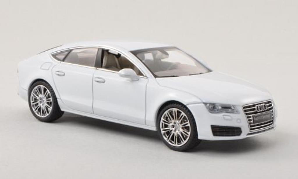 Audi A7 1/43 Kyosho Sportback wit modelauto