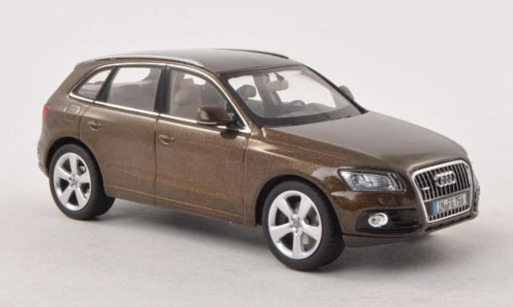 Audi Q5 1/43 Schuco bruin 2012 modelauto