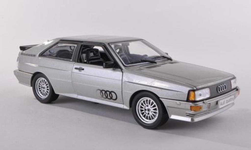 Audi Quattro 1/24 WhiteBox grijs 1986 modelauto
