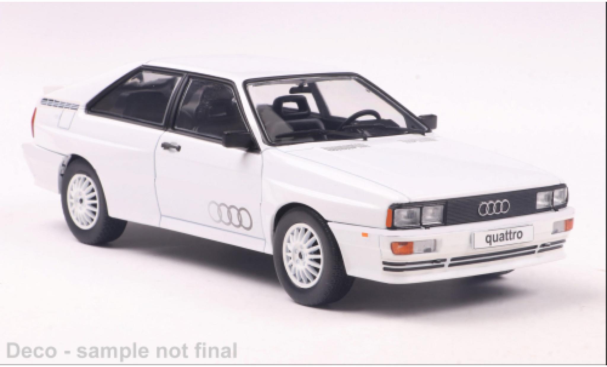 Audi Quattro 1/24 WhiteBox quattro wit 1:24 modelauto