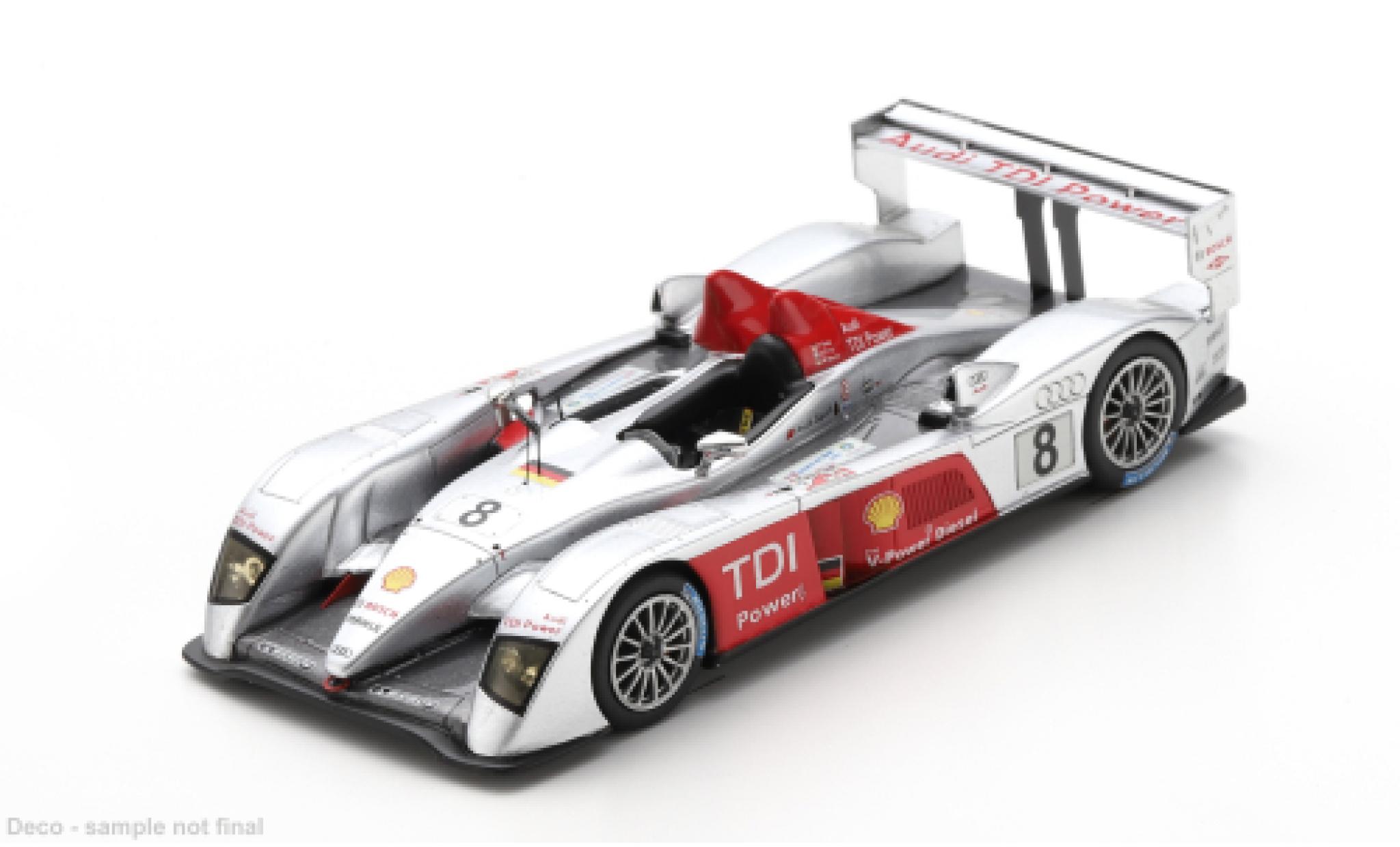 Audi R10 1/43 Spark TDI 24h Le Mans 2006 Team Joest #8 F.Biela/E.Pirro 1:43 modelauto