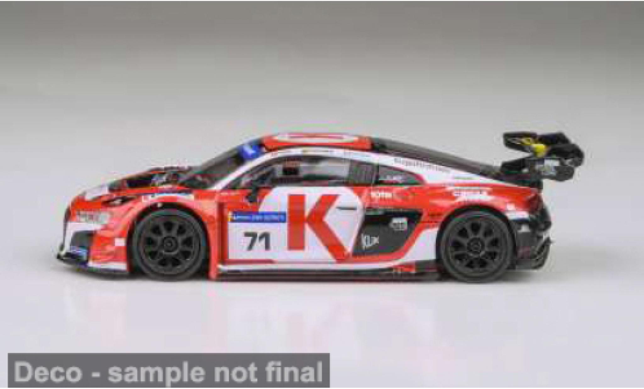 Audi R8 1/64 Para64 LMS EVO 12H Misano 2025 Juta Racing #71 1:64 modelauto