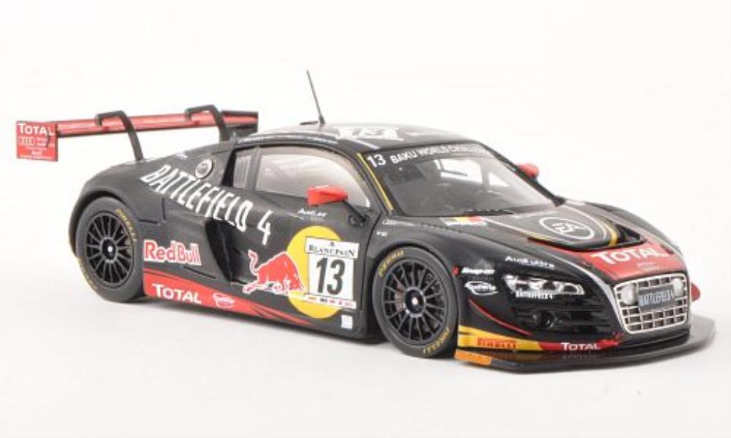 Audi R8 LMS 1/43 Spark LMS Ultra No.13 Battlefield 4 24h of Spa 2013 /M.Fassler modelauto