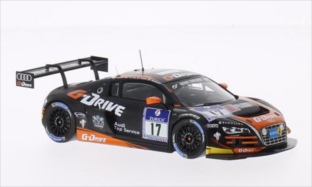 Audi R8 LMS 1/43 Spark LMS Ultra No.17 G-Drive Racing 24h Nurburgring 2014 /N.Muller modelauto