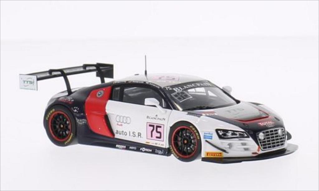 Audi R8 LMS 1/43 Spark LMS Ultra No.75 ISR 24h Spa 2014 /F.Salaquarda modelauto