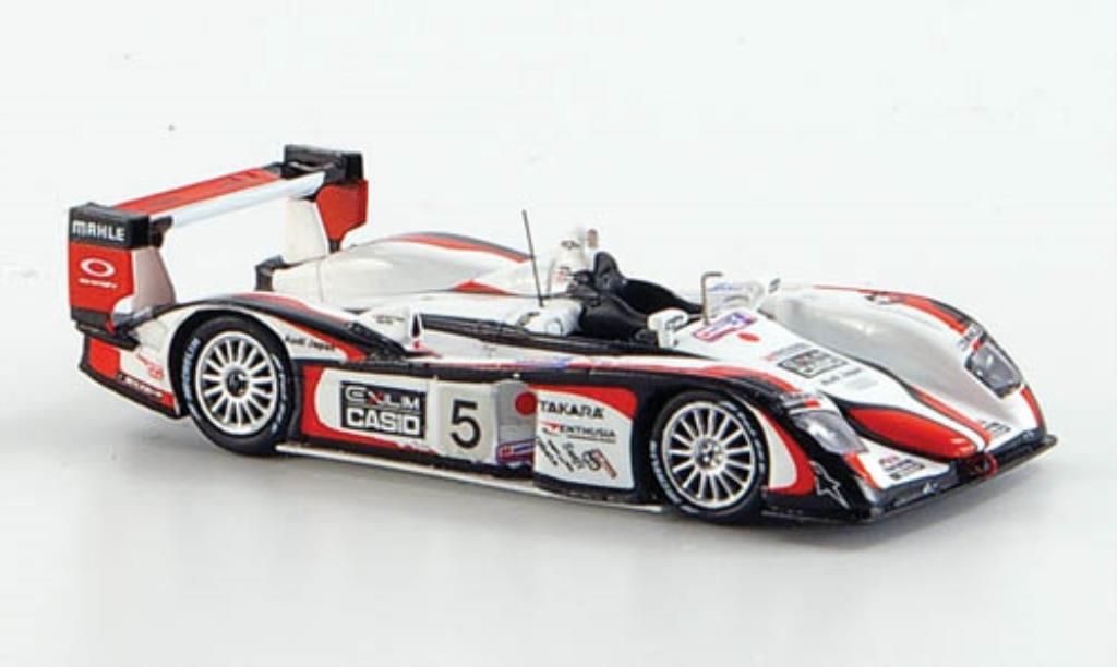 Audi R8 1/87 Spark No.5 Casio Exilim Sieger 24h Le Mans 2004 / Kristensen modelauto