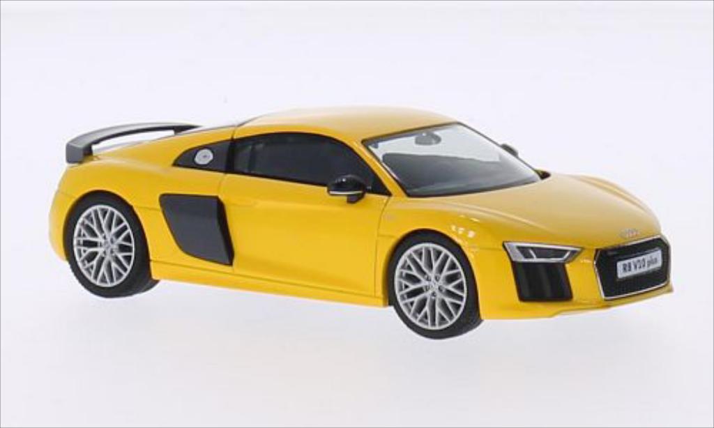 Audi R8 1/43 Herpa V10 Plus geel modelauto