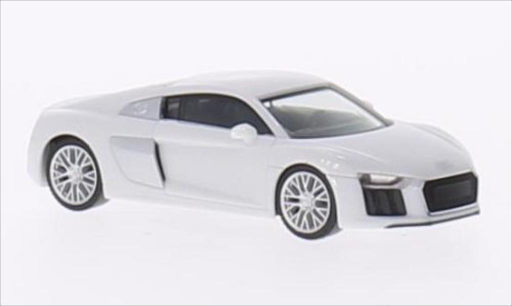 Audi R8 1/87 Herpa V10 wit modelauto