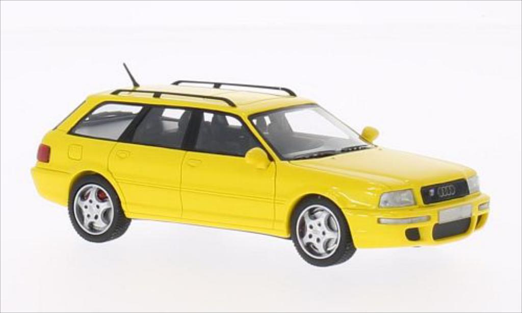 Audi RS2 1/43 Neo Avant geel 1994 modelauto